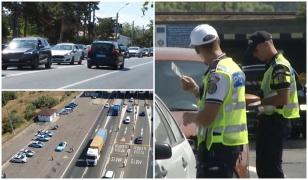 Haos la finalul minivacanţei: Şoferii au apelat la măsuri disperate, scoşi din sărite de cozile de zeci de km