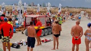 Elicopterul SMURD, pe plaja din Venus. Unui bărbat i s-a făcut rău