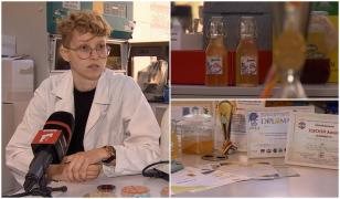 La 22 de ani, o studentă din Bucureşti a inventat băutură probiotică recunoscută internaţional: "Sonata"