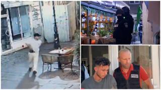 Turcul care a tras şase gloanţe într-un local din Centrul Vechi, acuzat de tentativă de omor