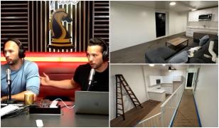 Fraţii Tate se pregătesc de "sfârşitul lumii" la Bucureşti. Buncăr cu cinema, bară de striptease şi seif