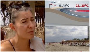 "Am dat 1.000 de euro pe asta". Reacţia turiştilor de pe litoral care şi-au văzut vacanţa stricată de vreme