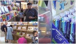Câţi bani scot părinţii din buzunar pentru rechizitele şcolare: "Nu avem buget, pentru copil facem orice"