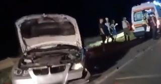 Accident de groază pe podul din Brăila. Maşină izbită în plin: 4 victime, printre care un copil de 12 ani