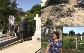 Daţi afară din morminte, dacă rudele nu plătesc taxa. Acuzaţii grave la un cimitir din Brăila