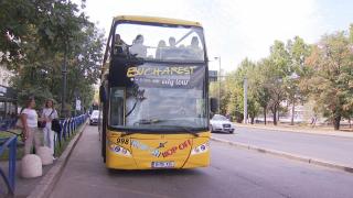 Au revenit cursele cu autobuzele turistice în Bucureşti. 70 de lei costă biletul