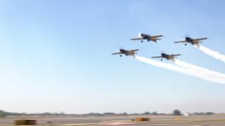 BIAS 2025 la București. Patrula Franței, Red Arrows și avioane americane, spectacol aerian de neratat