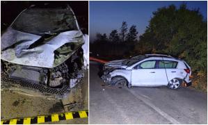 Tânăr fără permis, mort după un accident cumplit în Arad. Băiatul de 22 de ani a fost aruncat din mașină