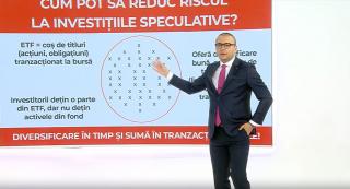 Ce sunt şi cum funcţionează ETF-urile. Iancu Guda: "Poți să investești şi 50 de lei pe lună"