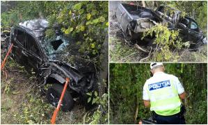 A murit după nuntă, pe drumul spre casă, în maşina făcută zob. Accident suspect la Dragoslavele, în Argeş