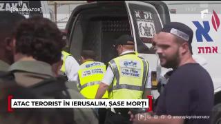 Atac armat la Ierusalim. 6 morți și 12 răniți după ce doi atacatori au deschis focul într-o staţie de autobuz
