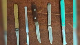 Reacţia femeii de pe listele AUR prinsă cu 6 cuţite în Parlament: "Nu mi-am dat seama"