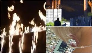 Coşmar pentru o hunedoreancă. E terorizată de vecin şi de indivizi mascaţi, care îi aruncă bolovani în curte