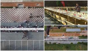 Guinness World Records la Alba Iulia: 10 000 de oameni au luat loc la cea mai lungă masă din lume