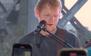 Ed Sheeran, concert-surpriză într-un parc din New York. Fanii i-au ascultat piese de pe noul album în premieră