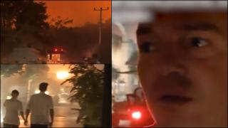 Mărturia unui turist român, prins în infernul din Antalya: "La un hotel de 5 stele, toţi cu stingătoare mici"