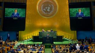 Franţa recunoaşte oficial statul Palestina. Emmanuel Macron: "A sosit momentul!"