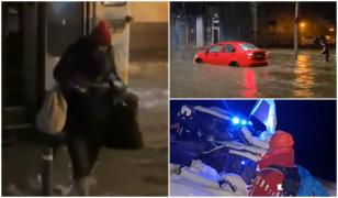 România, la mila vremii. Bucureștenii au înotat pe străzi, mii de turiști au rămas în beznă după un blackout