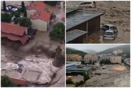 Inundaţii catastrofale pe litoralul bulgăresc, într-o staţiune populară printre români: 3 morţi în Elenite