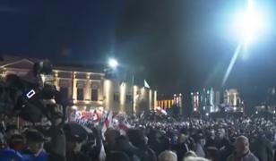 Imagini cu haosul de pe străzile din Tbilisi. Proteste violente în Georgia, chiar în ziua alegerilor locale