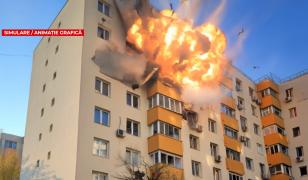 ANIMAŢIE. Cum s-a produs explozia de la blocul din Rahova şi primele ipoteze