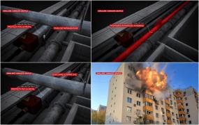 ANIMAŢIE. Ancheta exploziei din Rahova confirmă ipoteza prezentată de Observator