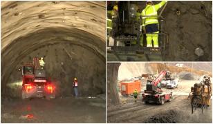 Autostrada Sibiu-Piteşti: a început construcţia tunelului care va trece prin Munţii Carpaţi