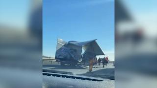 Trafic blocat pe A1 București-Pitești, după un carambol cu trei autovehicule