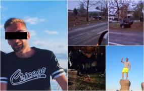 Gabriel a plătit cu viaţa pasiunea nebună pentru viteză. Maşina s-a rupt în două, după ce s-a izbit de un pom