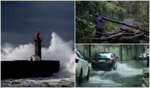 Furtună apocaliptică în Europa. Acoperişuri smulse şi maşini aruncate în aer în Genova: "Totul zbura în aer"