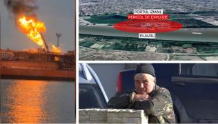 "Nu plec. Fie ce-o fi". Oamenii au refuzat evacuarea deşi o navă cu 4.000 de tone GPL poate exploda oricând