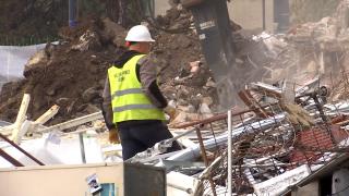 Aripa arsă a Spitalului de Boli Infecțioase Constanța, demolată la 4 ani de la incendiu. Urmează modernizarea