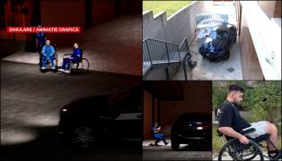 ANIMAŢIE. Tineri în scaun cu rotile, spulberaţi de o fostă judecătoare. Unul dintre ei a murit