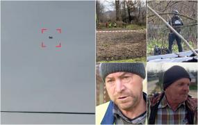 "Un fâsâit, o bubuială şi trosc a căzut". Zborul dronei prin ochii vasluienilor