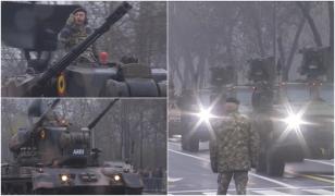 Pregătiri pentru parada militară de 1 Decembrie. Şoferilor li se recomandă să evite zonele de antrenament