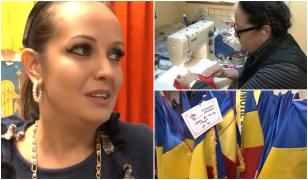 Lecţia antreprenorilor români în austeritate. Steaguri cusute manual, livrate până în Israel şi Palestina