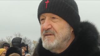 Sărbătoare cu mii de credincioși la moaștele Sfântului Andrei. N-a lipsit nici Gigi Becali