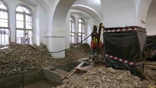 Descoperire spectaculoasă în timpul lucrărilor de consolidare ale Castelului Huniade