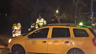 Bărbat pulbere de beat, călcat de un taximetrist, în Vaslui. Era întins pe şosea, iar şoferul nu l-ar fi văzut