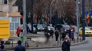 Momentul în care un porc "scăpat" de la tarabă declanşează o umărire ca-n filme pe străzile din Vaslui