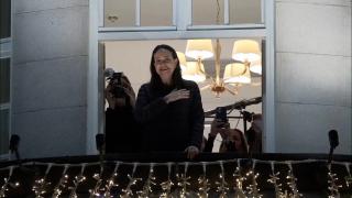 Laureata premiului Nobel pentru Pace, aclamată de zeci de oameni în Oslo