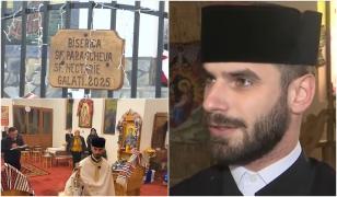 Un tânăr din Galați chema credincioșii la slujbe într-o biserică ridicată de el. BOR nu îl recunoaşte ca preot