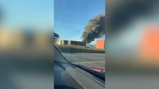 Alertă, după ce un incendiu a izbucnit în apropiere de Drumul European E85, cunoscut şi drept "Drumul Morţii"