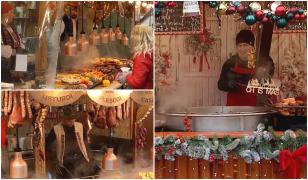 Vin fiert și sarmale, vedetele târgurilor de Crăciun din București: "A fost mai scump decât ne-am așteptat"