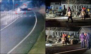 Crăciun negru în Bistriţa. Un şofer teribilist s-a întors beat de la club şi a băgat doi oameni în mormânt