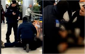 A leşinat şi a căzut pe scările rulante dintr-un mall din Arad. Un bărbat de 63 de ani, la un pas de tragedie