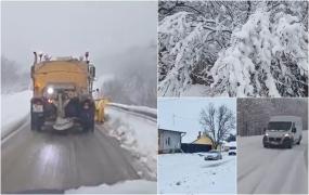 100.000 de oameni, în frig şi întuneric din cauza ninsorilor. Avertizările de vreme rea, extinse în toată ţara