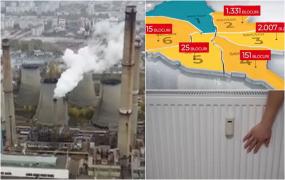 Mii de blocuri din Bucureşti au rămas fără căldură şi apă caldă. Reparaţiile, gata marţi