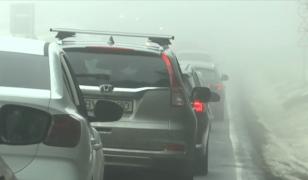 Liniștea de minivacanță s-a terminat cu ambuteiajele de pe Valea Prahovei pentru cei care au fost în Braşov