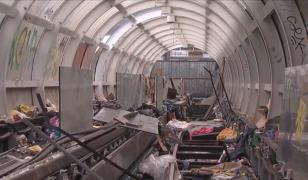 Trotuarul rulant de la Gara de Nord a Capitalei, investiție de 2 mil. €, a ajuns o ruină: 